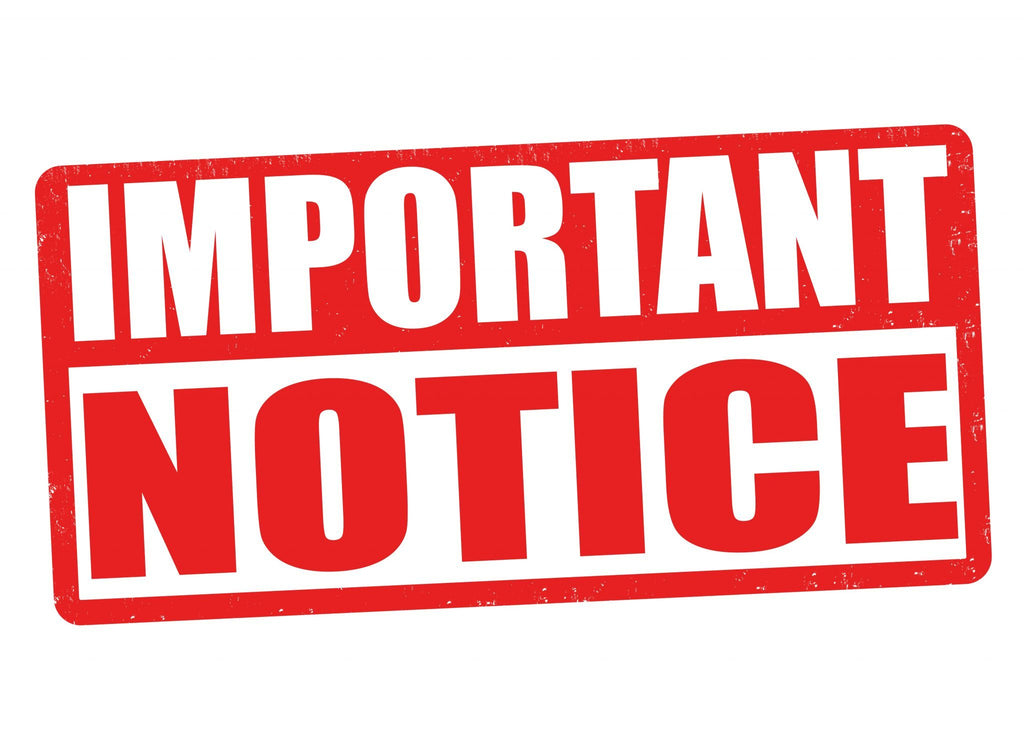Important Notice! Disruption of business from 25th April to 5th May